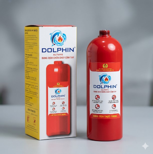 Bình Chữa Cháy Dolphin Dạng Ném (DPAN01) – Bộ Công An